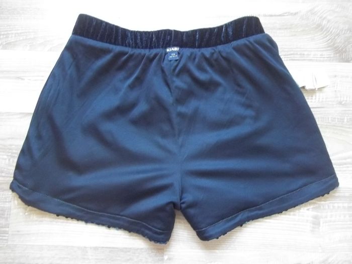Short velours à sequins bleu marine Kiabi 12 ans - photo numéro 5