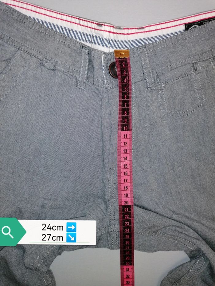 Short gris chino M - photo numéro 12