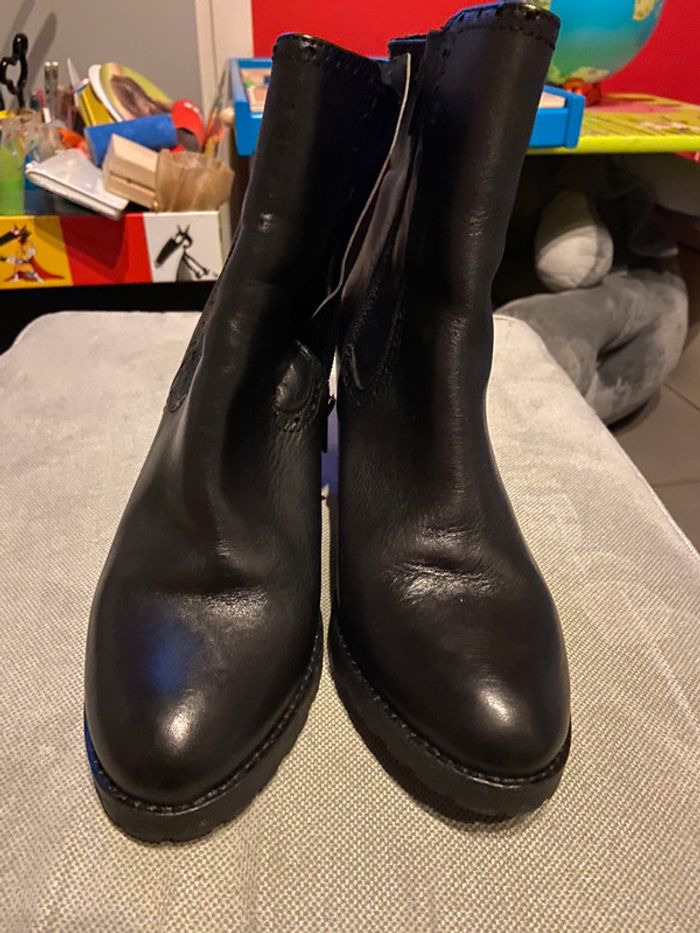 Bottines cuir - photo numéro 2