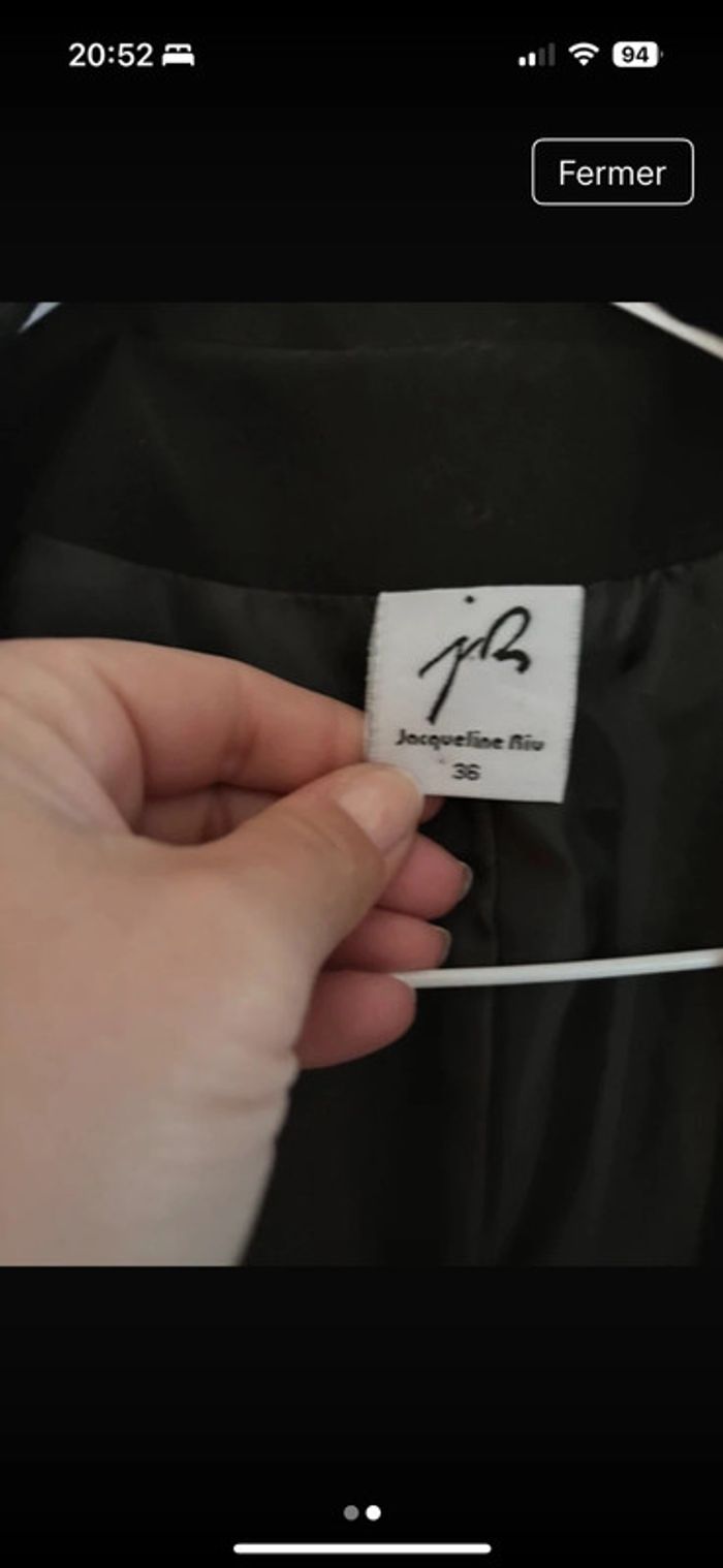 Veste de blazer à froufrous - photo numéro 2