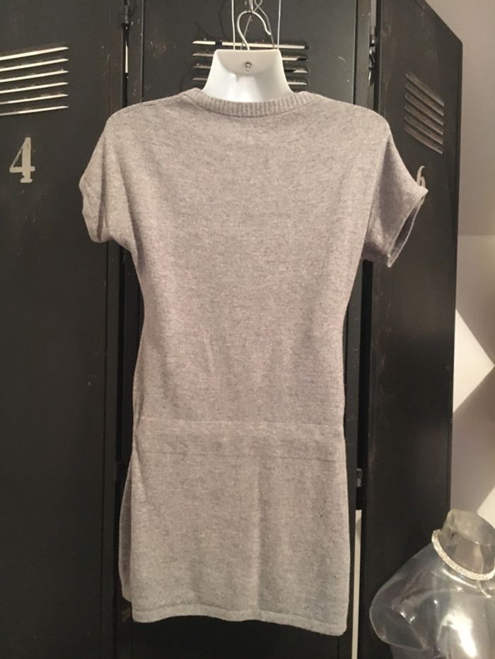 Tunique chaude manches courtes gris taille 1 - photo numéro 2