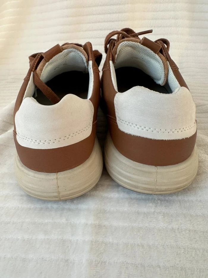 Sneakers Ecco homme marron, taille 39, très bon état - photo numéro 6