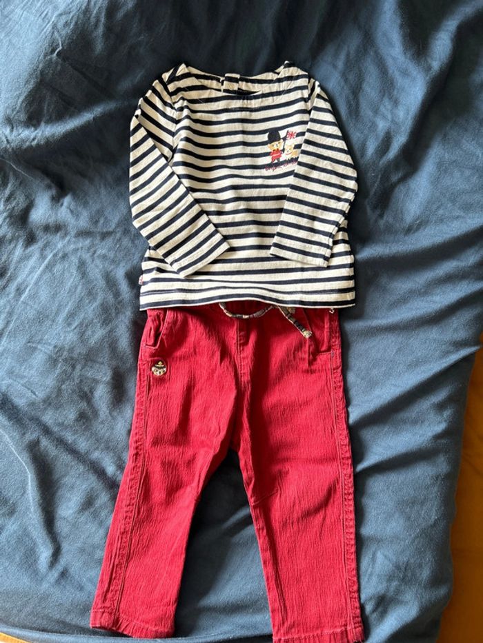 Ensemble sergent major 18 mois