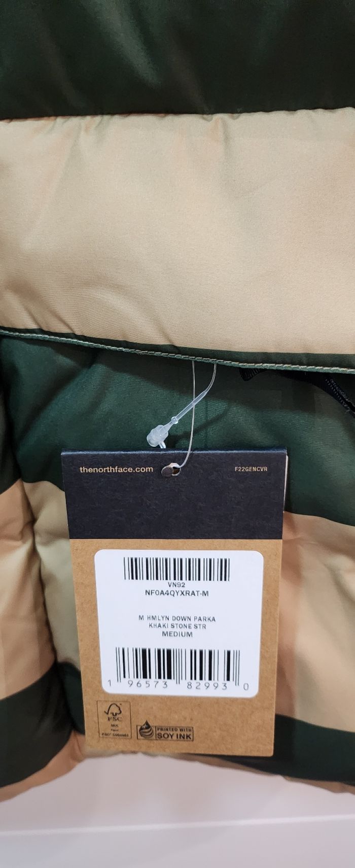 Doudoune the north face himalayan , Garnissage duvet taille M , neuve - photo numéro 3