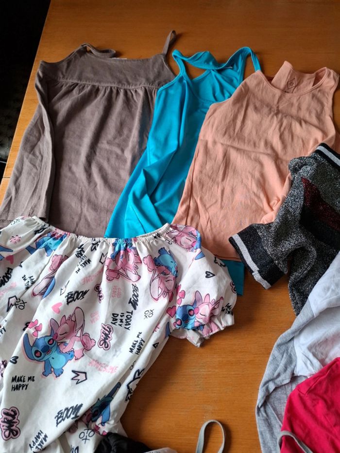 Lot t shirts 10/12ans/ xs - photo numéro 5
