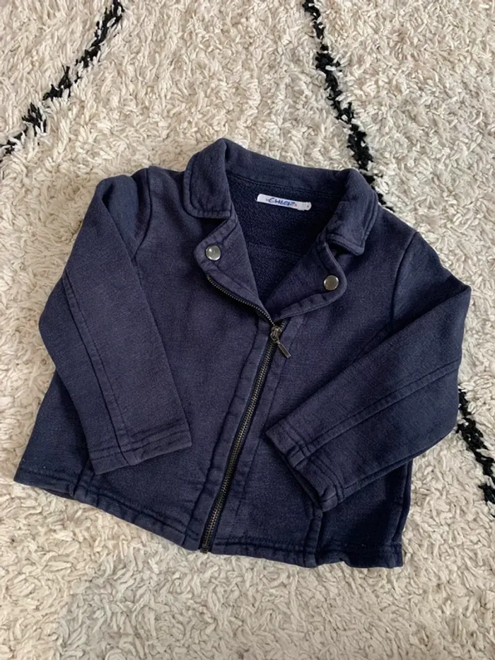 Veste bleue