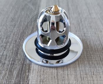 Bouchon d’évier clic-clac avec filtre inox Attrape-cheveux Vidange lavabo baignoire Neuf avec étique