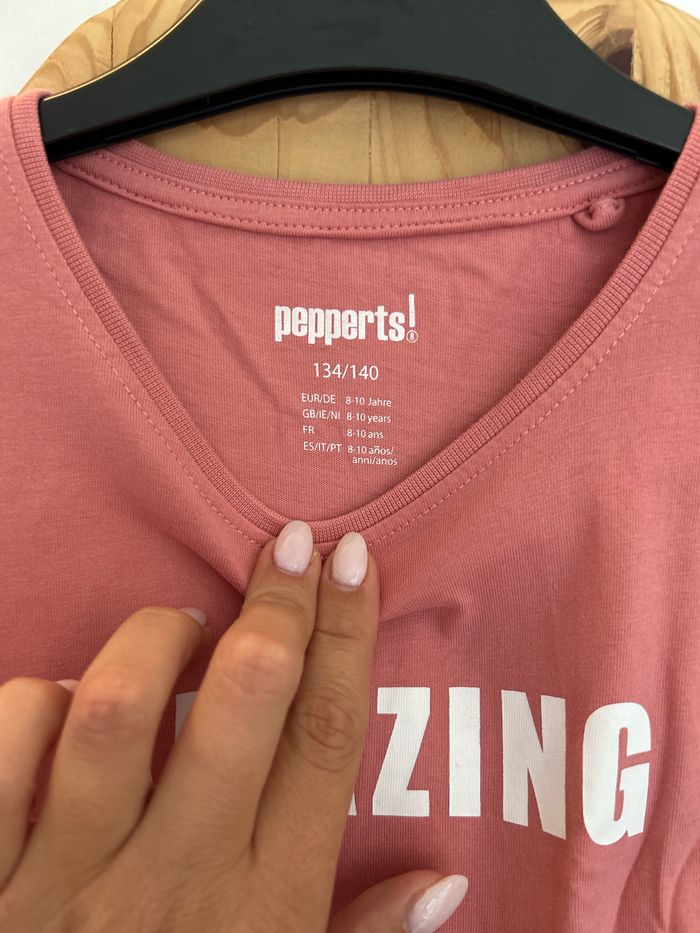 T-shirt manches courtes fille 8/10 ans - photo numéro 3