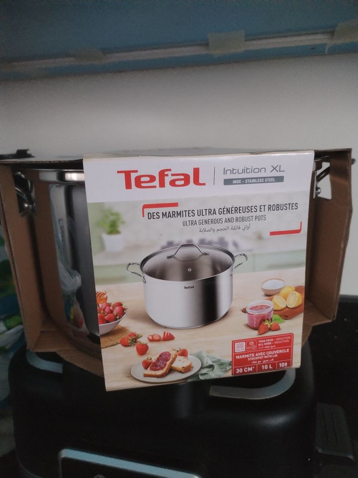 Grand marmite tefal intuition xl inox - photo numéro 2