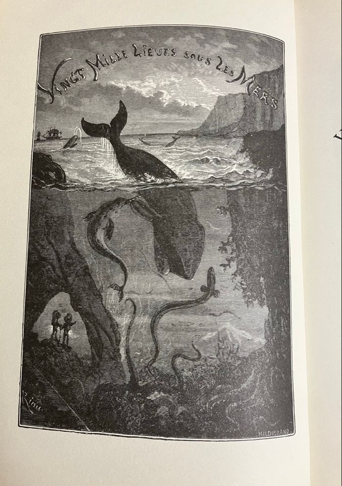 Livre broché-Collection ESSO-Jules Verne-Vingt mille lieues sous les mers-Tome 2 - photo numéro 4