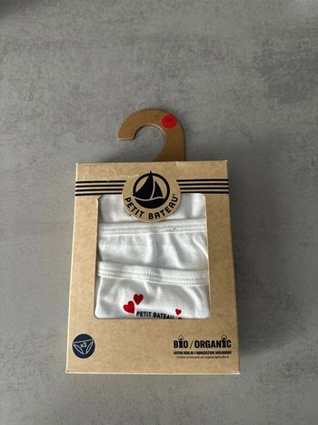Lot de 3 culottes petit bateau 5 ans