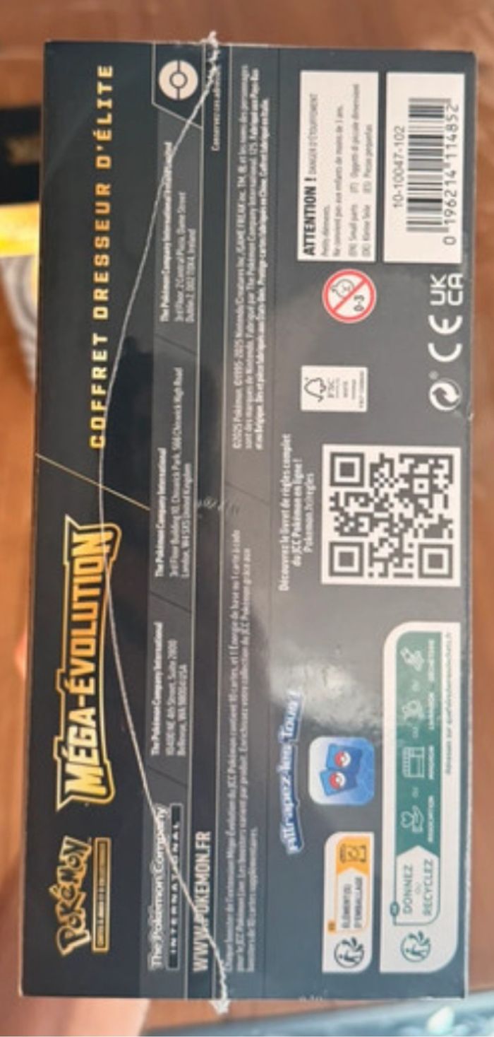 Pokémon ETB Coffret Dresseur d'Elite ME01 Méga Evolution Méga Gardevoir Scellage Irréprochable - photo numéro 6