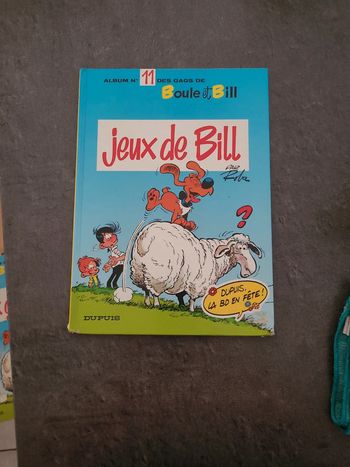 Album N°11 des gags de Boule et Bill jeux de bill