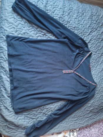 Haut bleu marine taille M