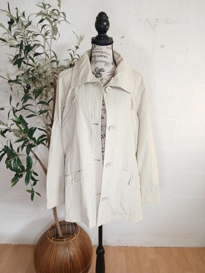 🧥 Imperméable Lewinger – Très bon état – Taille 2 - 38/40 - photo numéro 2