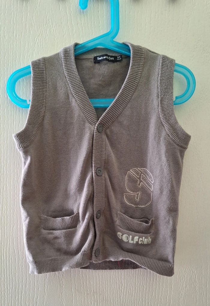 Gilet sans manches Taille 8 ans