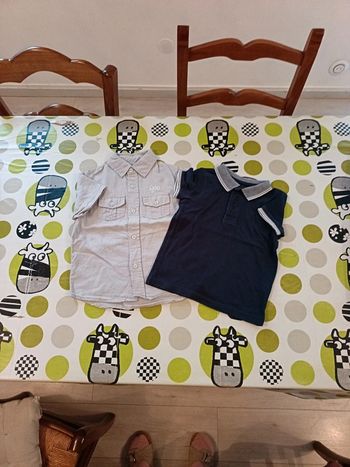Chemise + polo In Extenso 4 ans