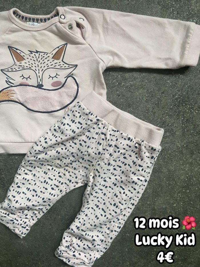 Ensemble 🌺 12 mois 🌺 Lucky Kid