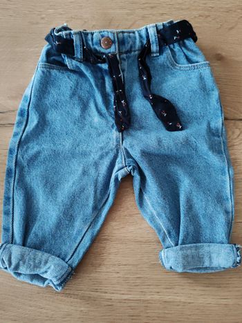 Jean bébé fille neuf 9 mois