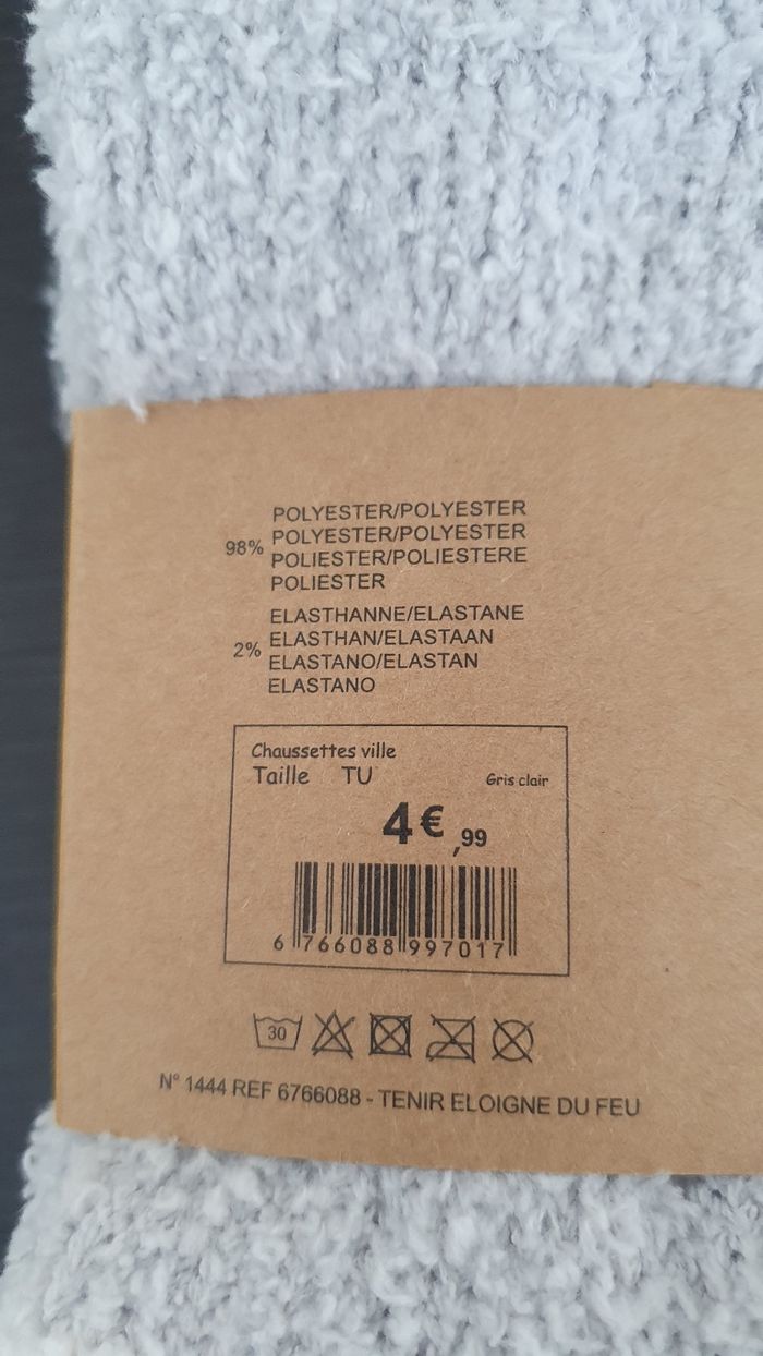 2 paires de chaussettes neuves - photo numéro 5