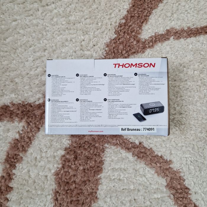 Radio réveil avec chargeur et bluetooth Thomson - photo numéro 3