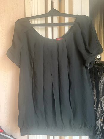Blouse noire comptoir des cotonniers taille 40