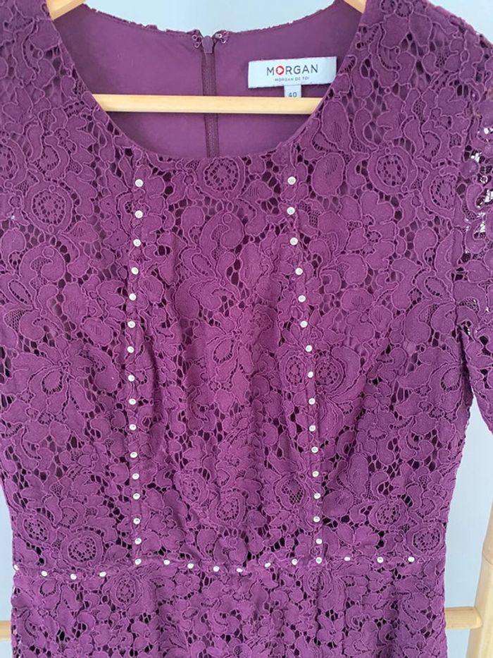 robe casual Morgan bordeaux taille L - photo numéro 5