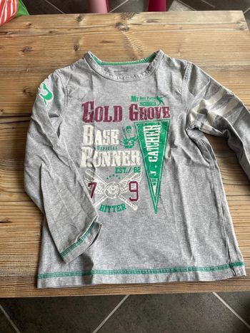 TEE Shirt orchestra base ball 8 ans