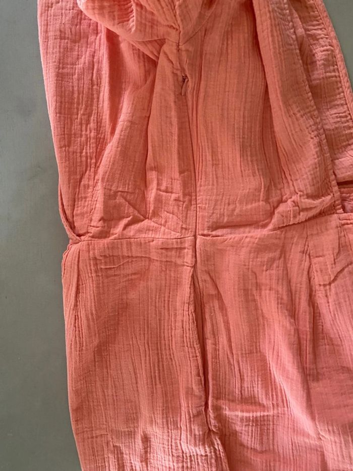 Combi short corail Kiabi Eco Conception en gaze de coton taille 38 - photo numéro 16