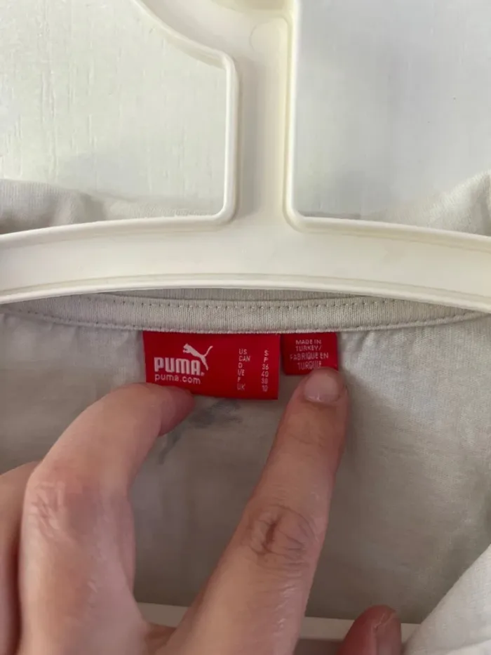 Polo manches longues, puma taille S - photo numéro 2