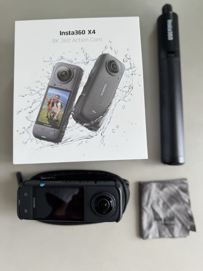 Insta360 X4 - 8K 360° Action Cam - Top condition