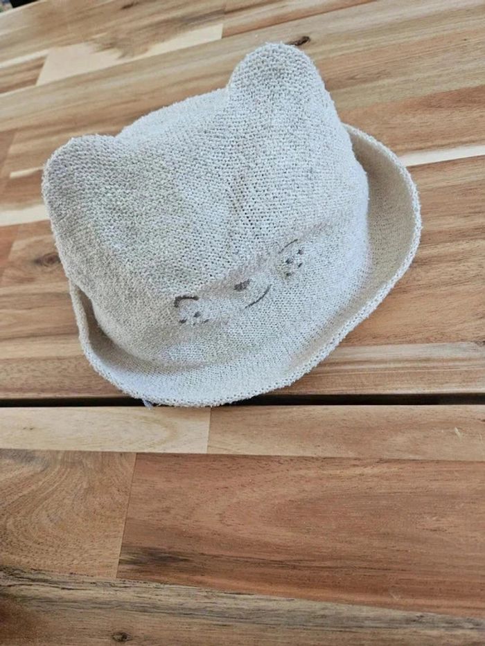 Chapeau ourson Zara 0/12 mois
