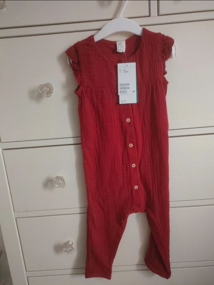 Salopettes hetm rouge