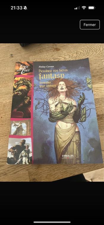 Livre Dessinez vos héros fantasy: Inventez leur univers