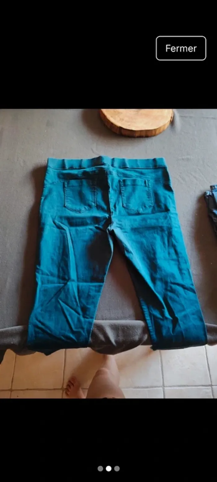 Pantalon demin & Co taille 46 - photo numéro 2