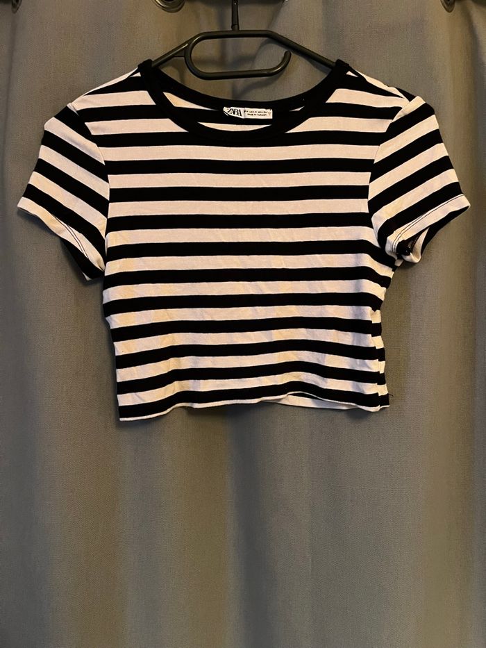 T-shirt court Zara