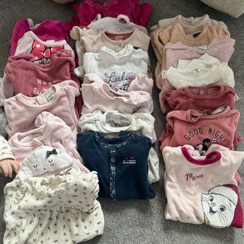 Lot pijama 3 mois fille