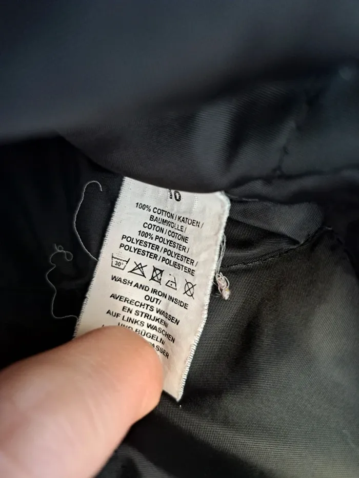 Veste Surchemise TQF - taille 10 ans - matelassé - à carreaux - mi saison - photo numéro 5