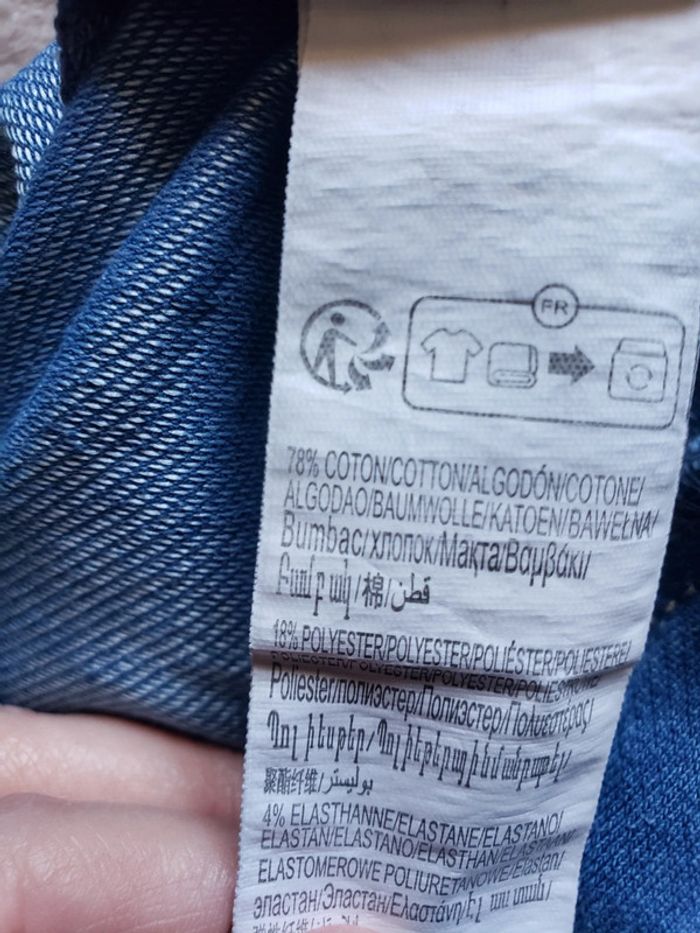 Jegging bleu taille 10 ans - photo numéro 6