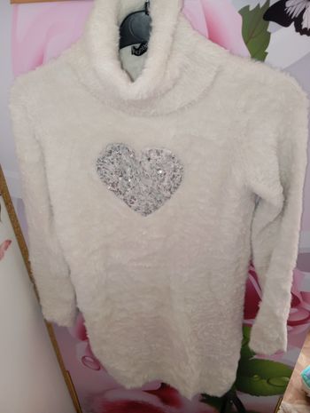 Robe col roulé 