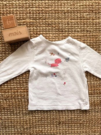 Tee shirt Cadet Rousselle 6mois / 68cm
