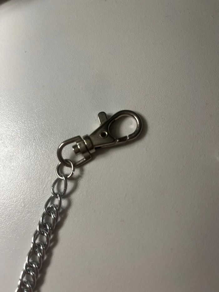 Collier chaîne argenté - photo numéro 3