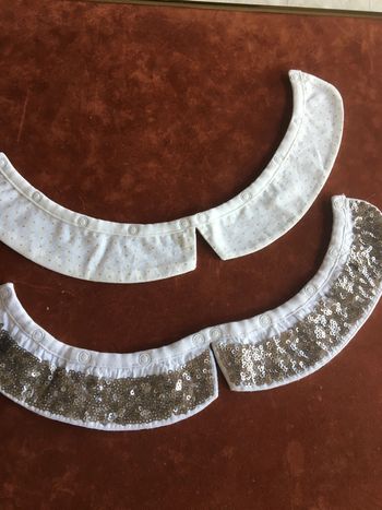 Lot de 2 cols amovibles