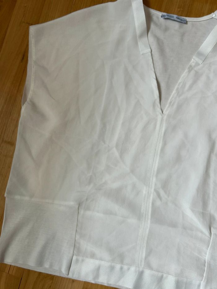 Tee shirt Zara taille S - photo numéro 3