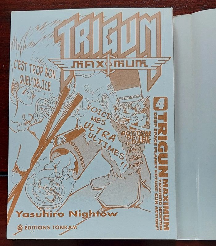 Trigun Maximum Tome 4 Tonkam Français 🇨🇵 - photo numéro 4