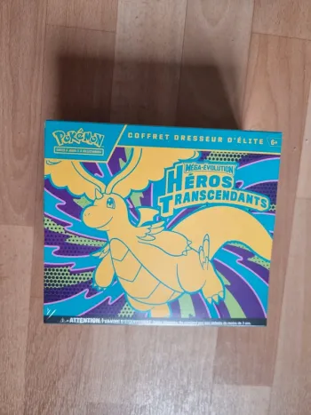 Etb coffret dresseur d'élite pokemon me2.5 héros transcendants