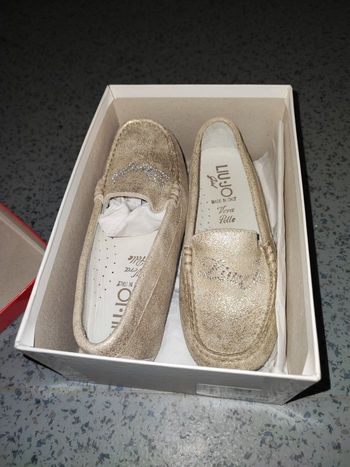 Mocassins cuirs neuves