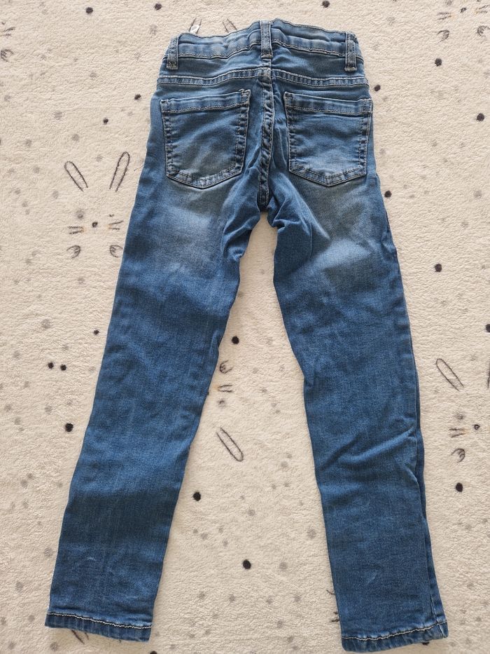 Jeans motif fleur - photo numéro 3
