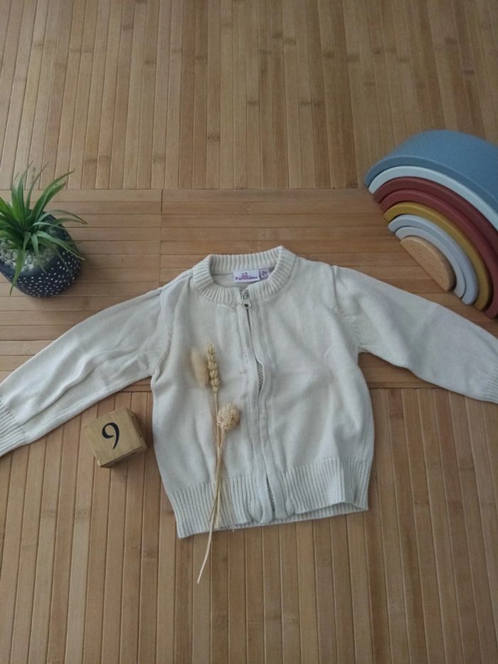 Gilet pommette 9mois