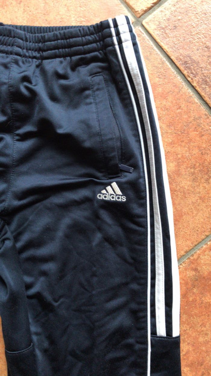 Adidas pantalon de survêtement bleu foncé - photo numéro 2